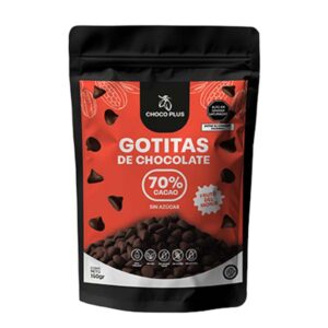 GOTITAS DARK 70% SIN AZUCAR