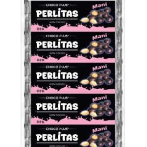 PERLITAS DARK 60% CON MANI - Imagen 3