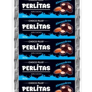 PERLITAS DARK 60% CON ALMENDRA - Imagen 3