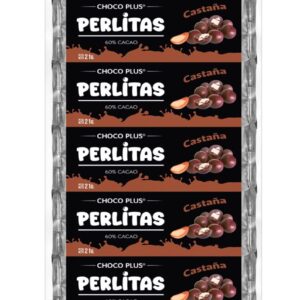 PERLITAS DARK 60% CON CASTAÑA - Imagen 3