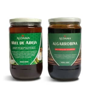 OFERTA 1 MIEL DE ABEJA 1 KG + 1 ALGARROBINA 1 KG