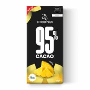 BARRA 95% PIÑA STEVIA 45 G